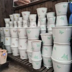 Woodlodge 31cm Butterfly Mix Pot (Choice Of 3) -Elho Shop 30179013 4