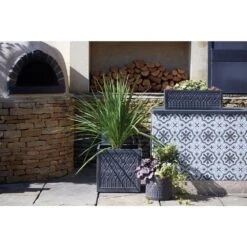 Woodlodge 38cm Grey Bee Planter -Elho Shop 5021346478372 3