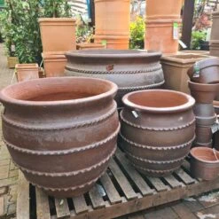 Woodlodge 70cm Kilburn Natural Clay Glazed Pot -Elho Shop 5021346484649 3